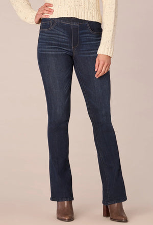 "Ab"solution High Rise Itty Bitty Boot Glider Jeans