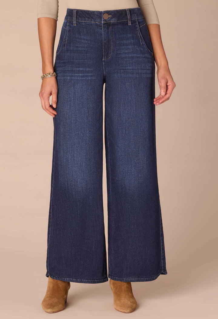 "Ab"solution® Skyrise Wide Leg Jeans