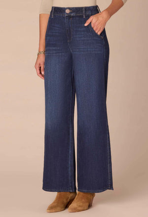 "Ab"solution® Skyrise Wide Leg Jeans