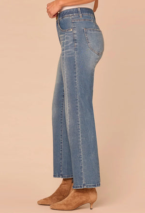 "Ab"solution® Skyrise Barely Boot Jeans