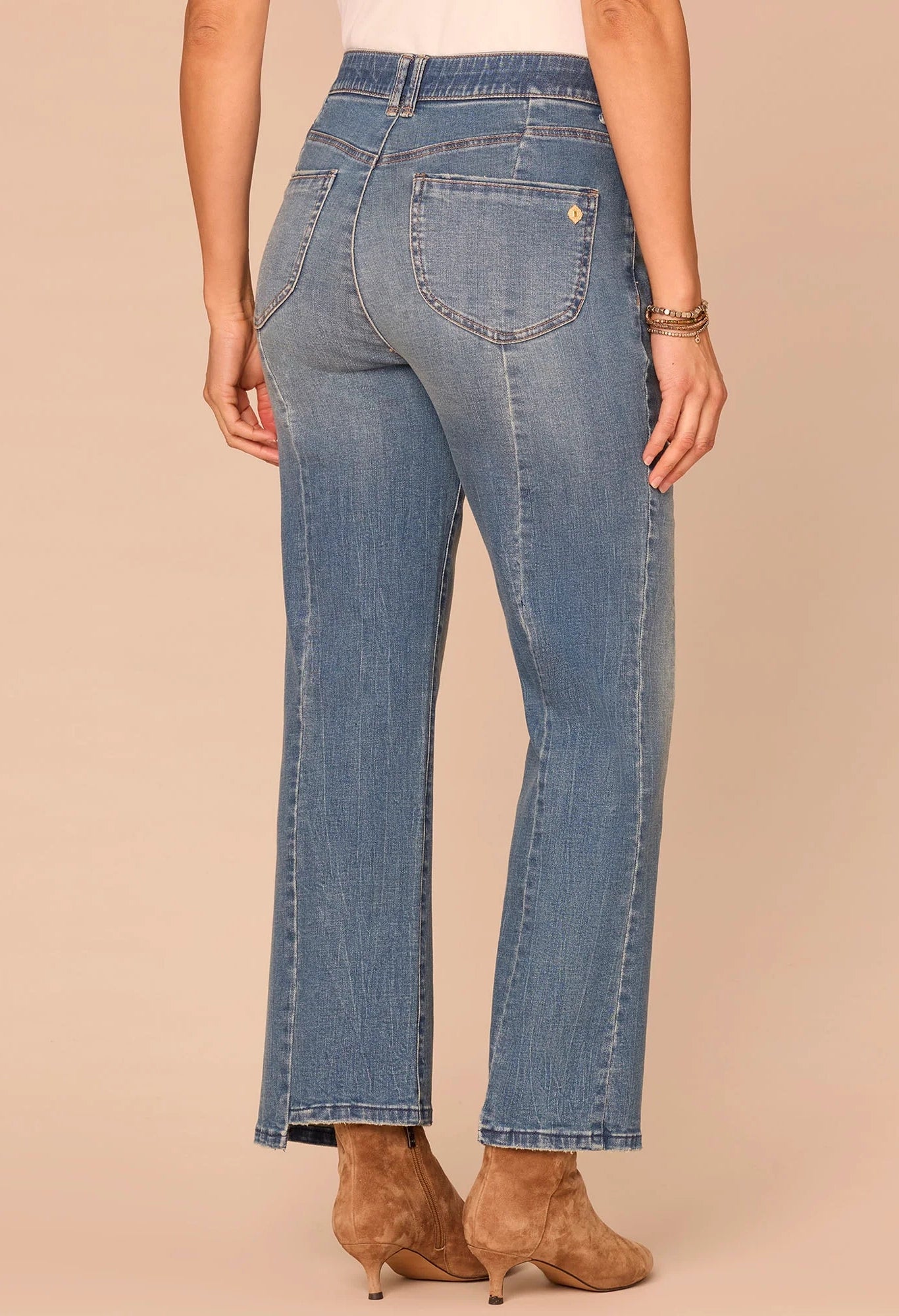 "Ab"solution® Skyrise Barely Boot Jeans