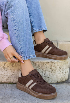 Ridged Sole Trainer