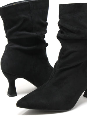 Ruched Ankle Boot