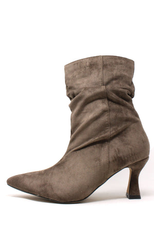 Ruched Ankle Boot