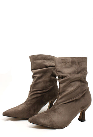 Ruched Ankle Boot