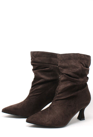 Ruched Ankle Boot