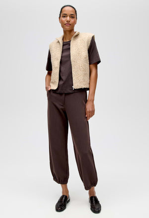 Guluni Bouclé-effect Vest