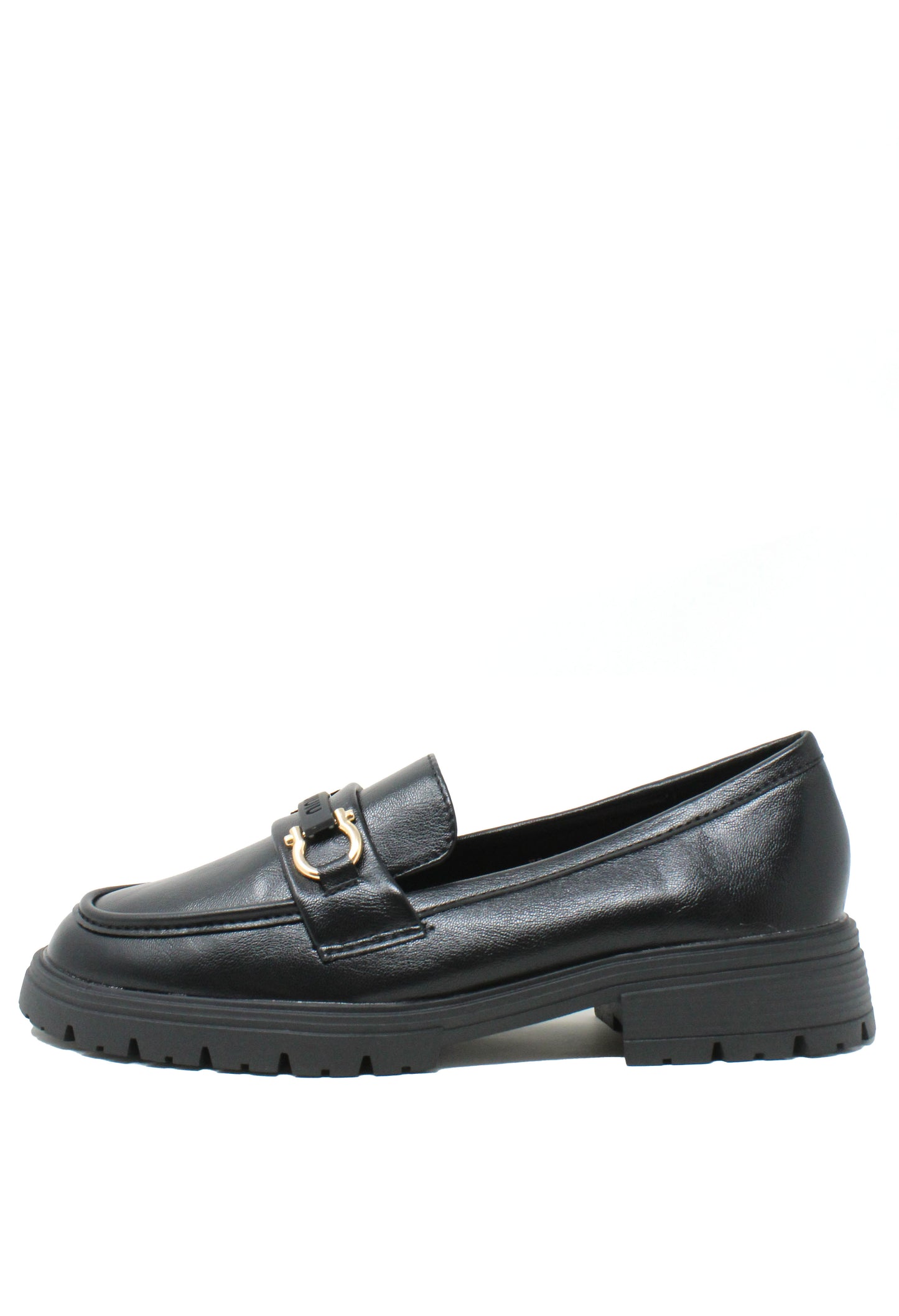 Penny Loafer with Buckle Detail