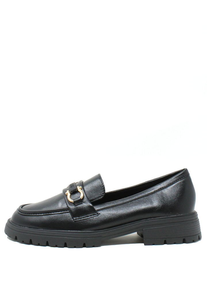 Penny Loafer with Buckle Detail