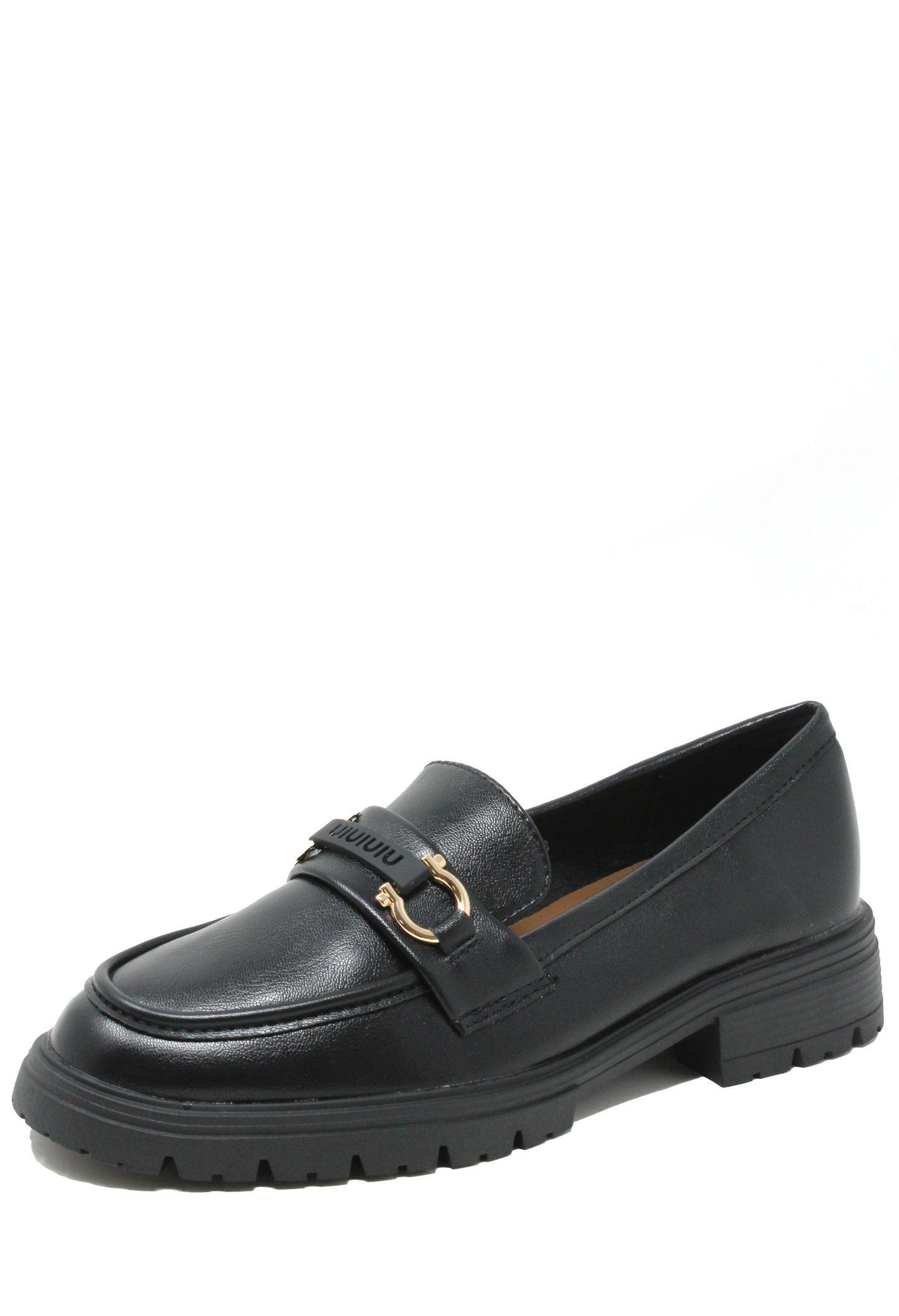Penny Loafer with Buckle Detail