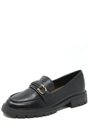 Penny Loafer with Buckle Detail