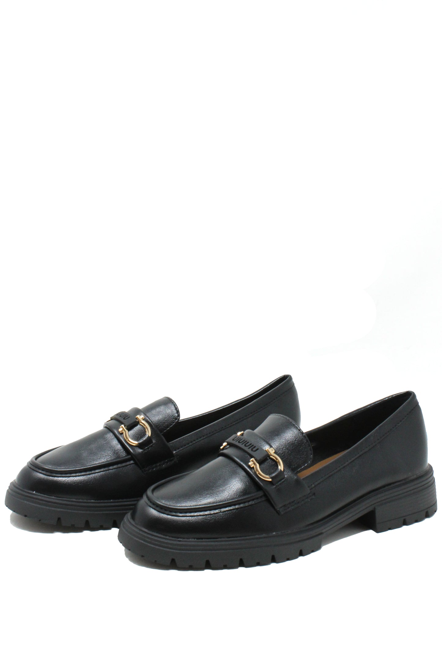 Penny Loafer with Buckle Detail