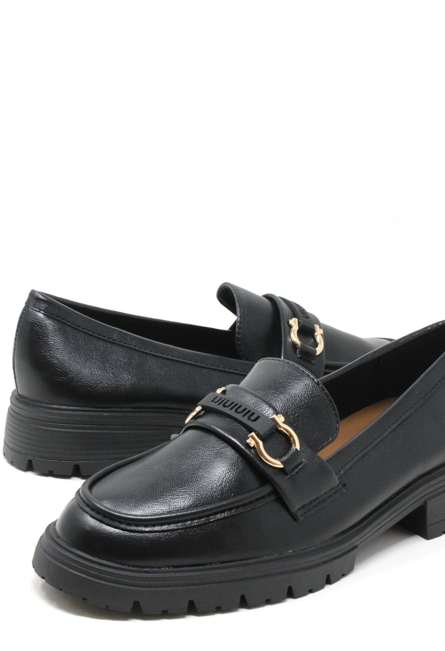 Penny Loafer with Buckle Detail