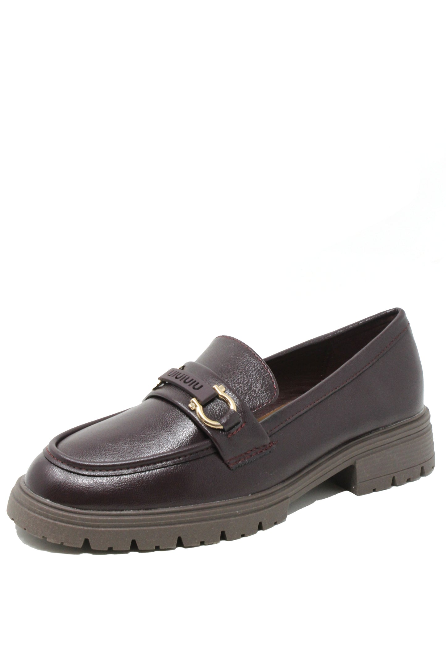 Penny Loafer with Buckle Detail
