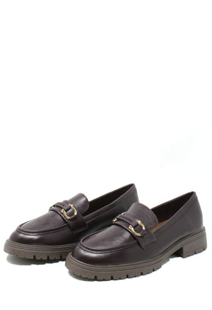 Penny Loafer with Buckle Detail