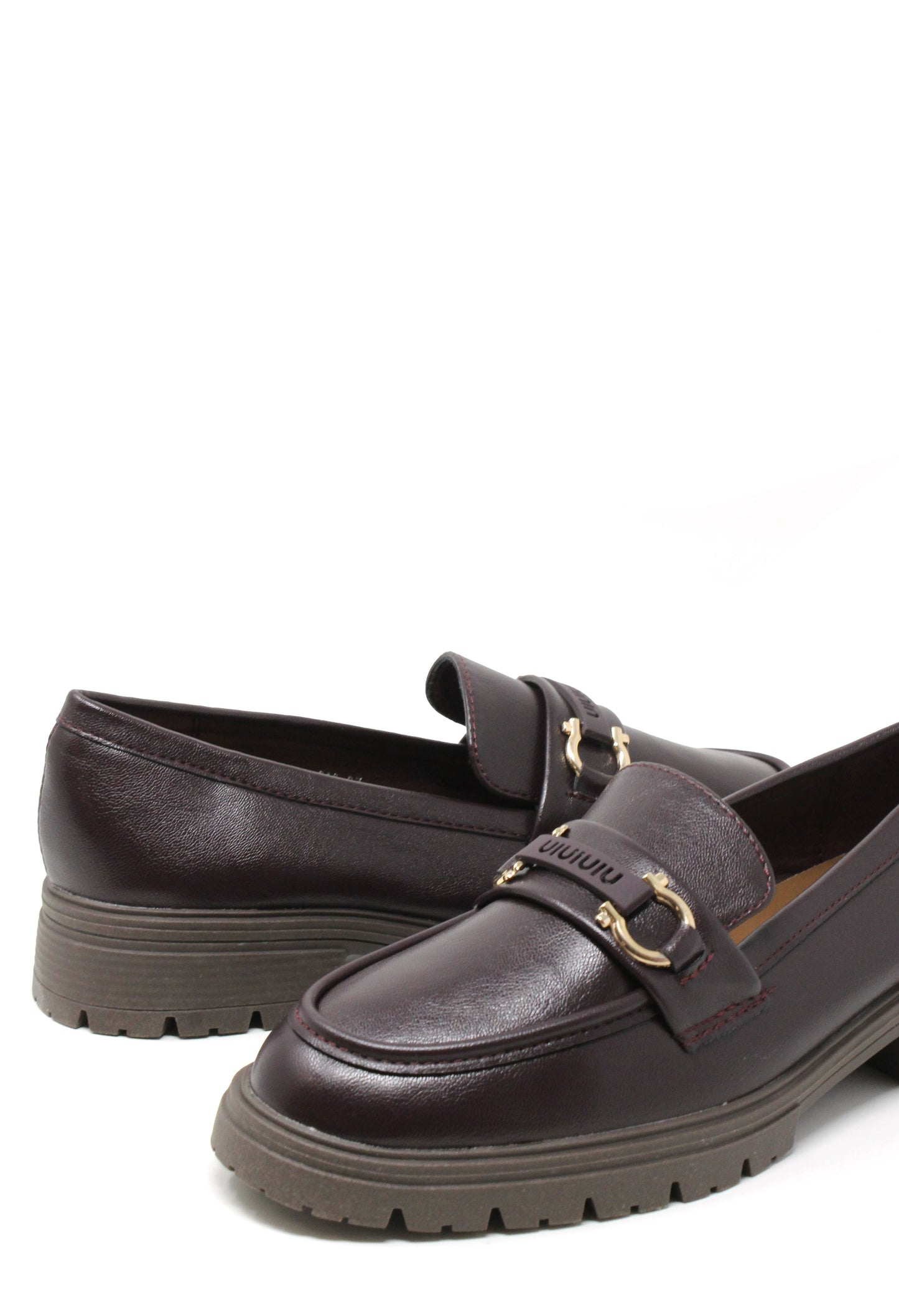 Penny Loafer with Buckle Detail