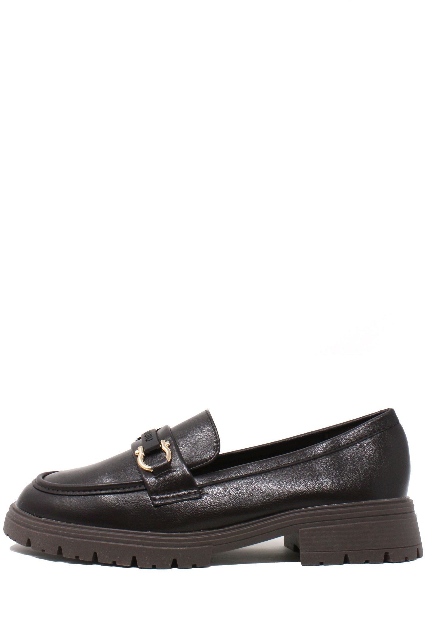 Penny Loafer with Buckle Detail