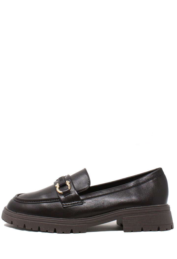 Penny Loafer with Buckle Detail