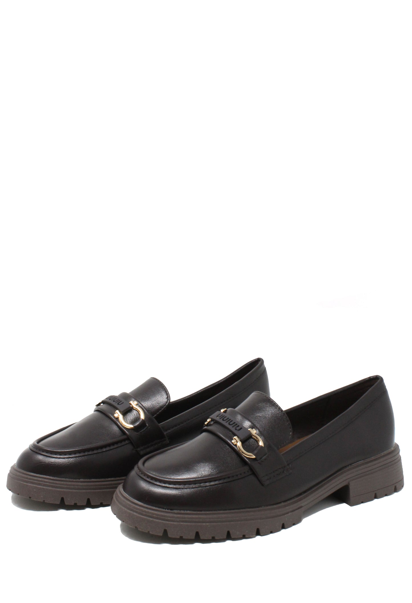 Penny Loafer with Buckle Detail