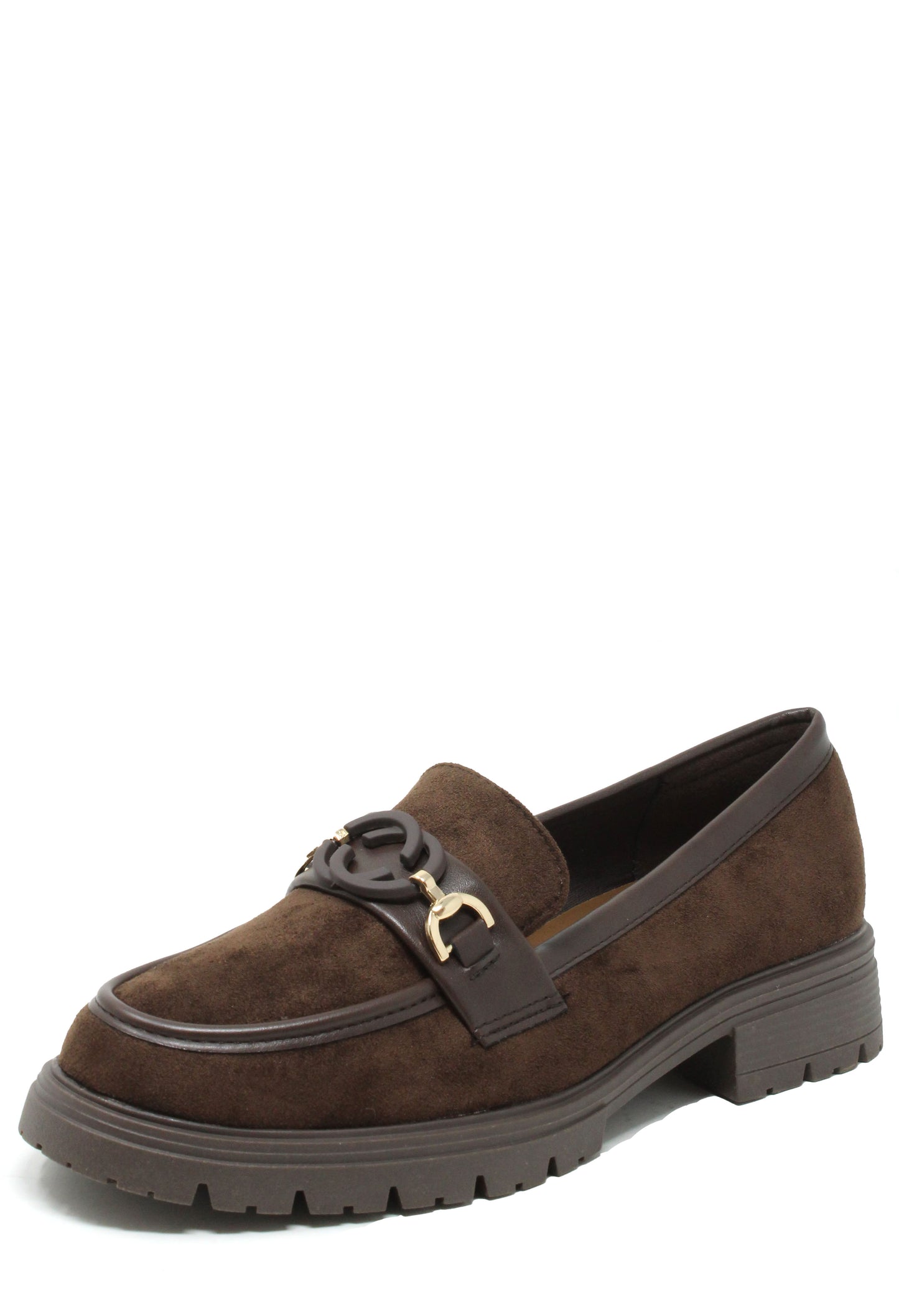 Faux Suede Penny Loafer