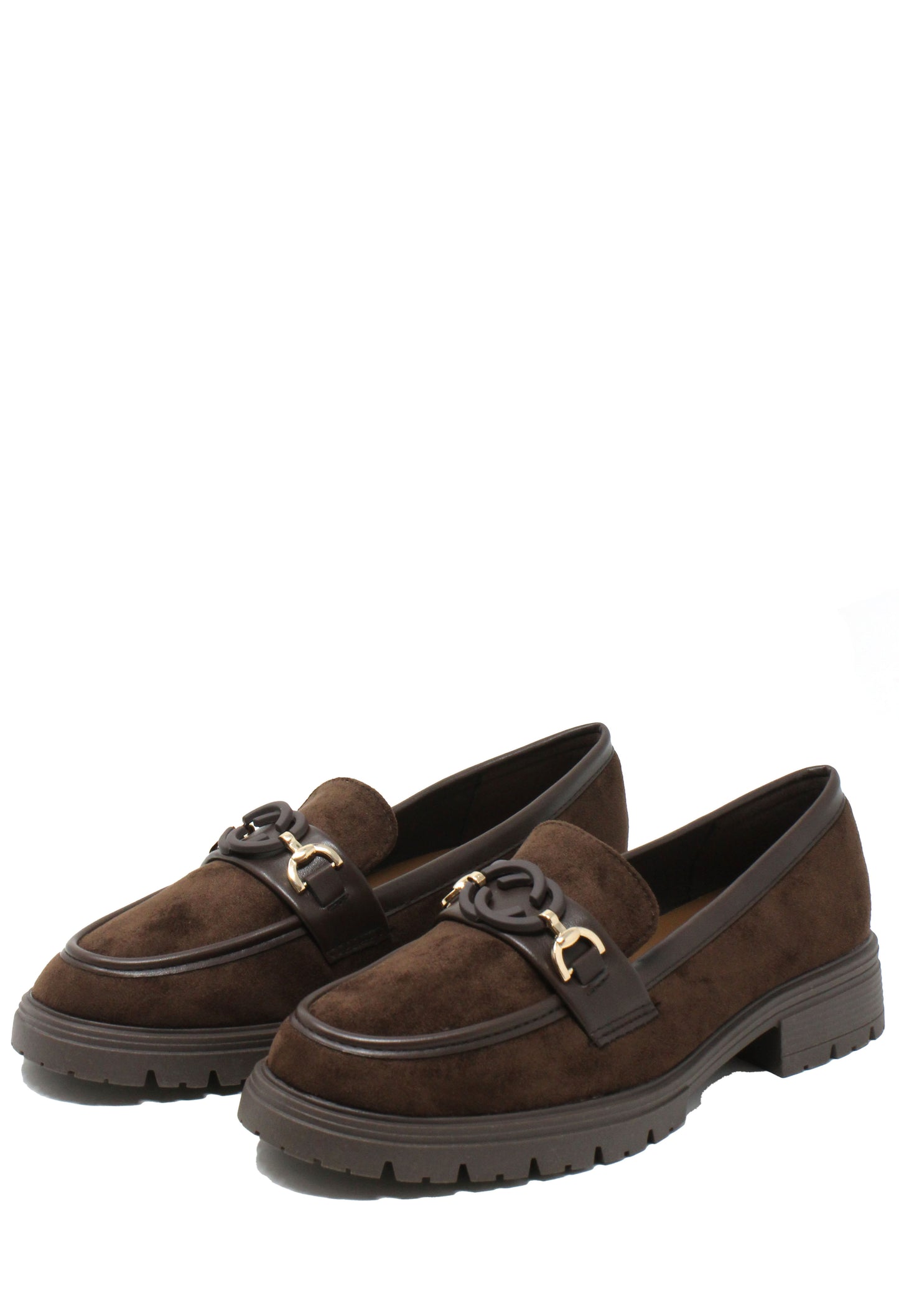 Faux Suede Penny Loafer