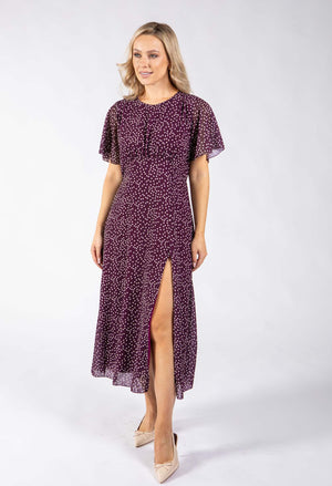 Polka Dot Midi Dress