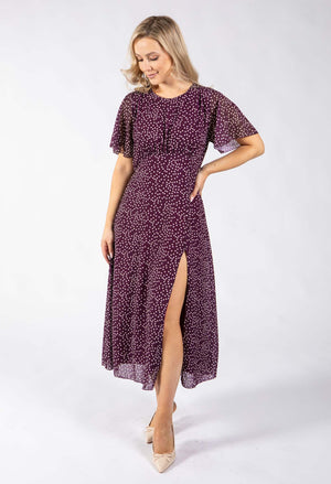 Polka Dot Midi Dress
