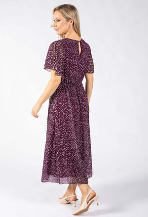 Polka Dot Midi Dress