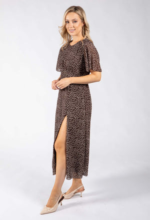 Polka Dot Midi Dress