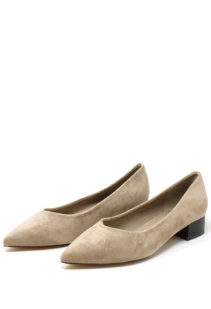 Suede Feel Pump