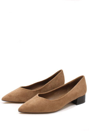 Suede Feel Pump