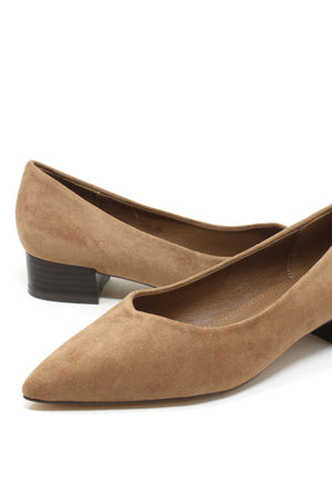 Suede Feel Pump