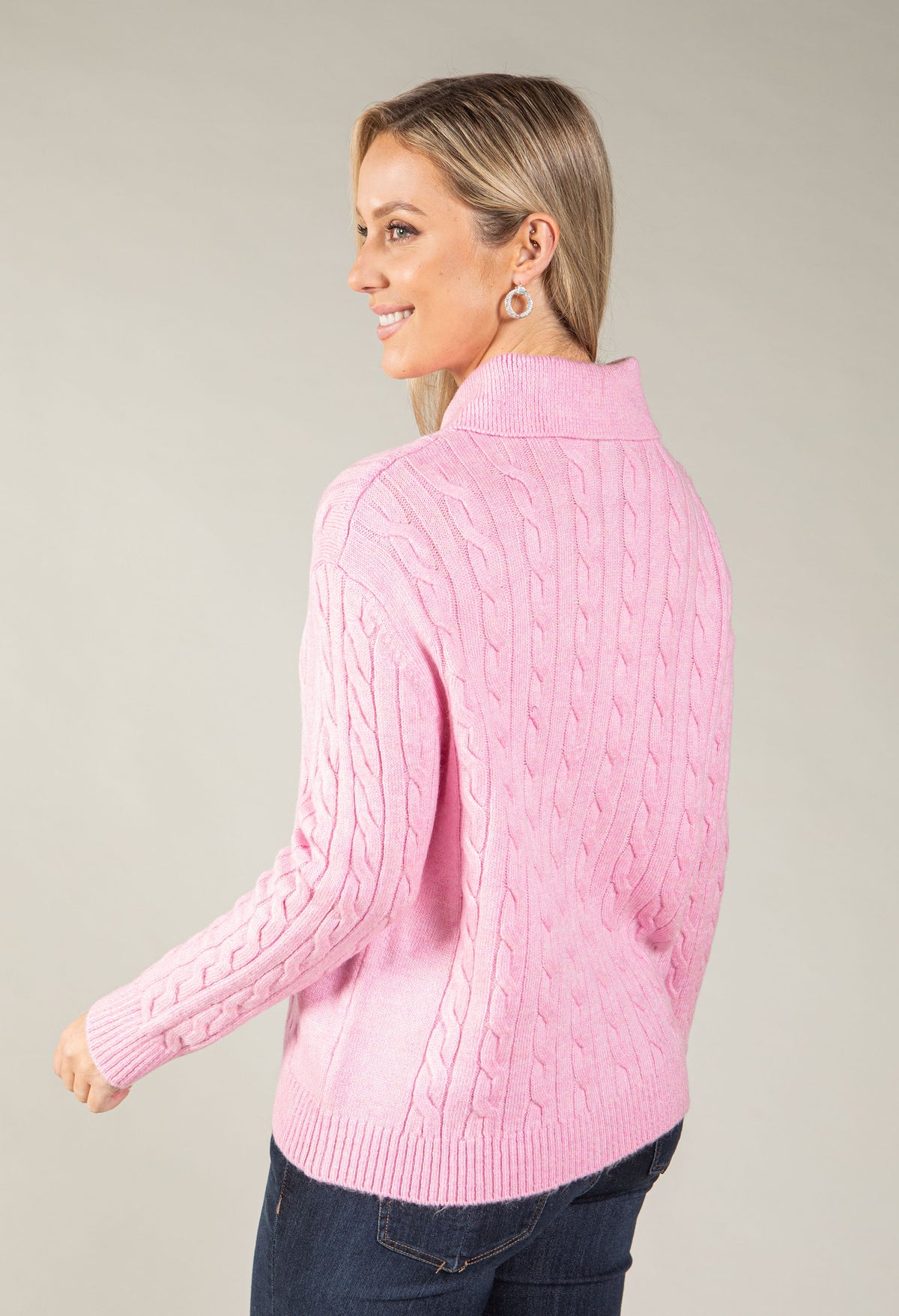 Diana Zip Up Cardigan
