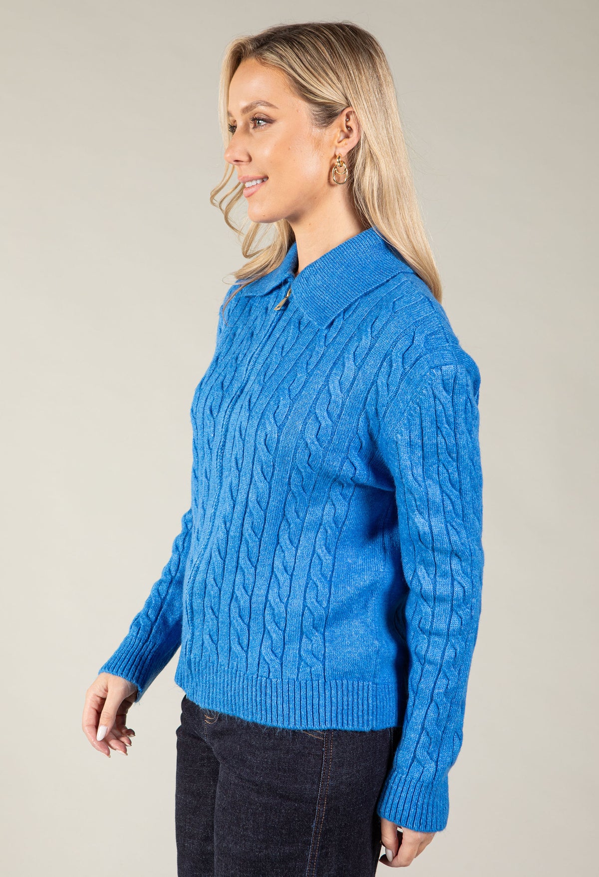Diana Zip Up Cardigan