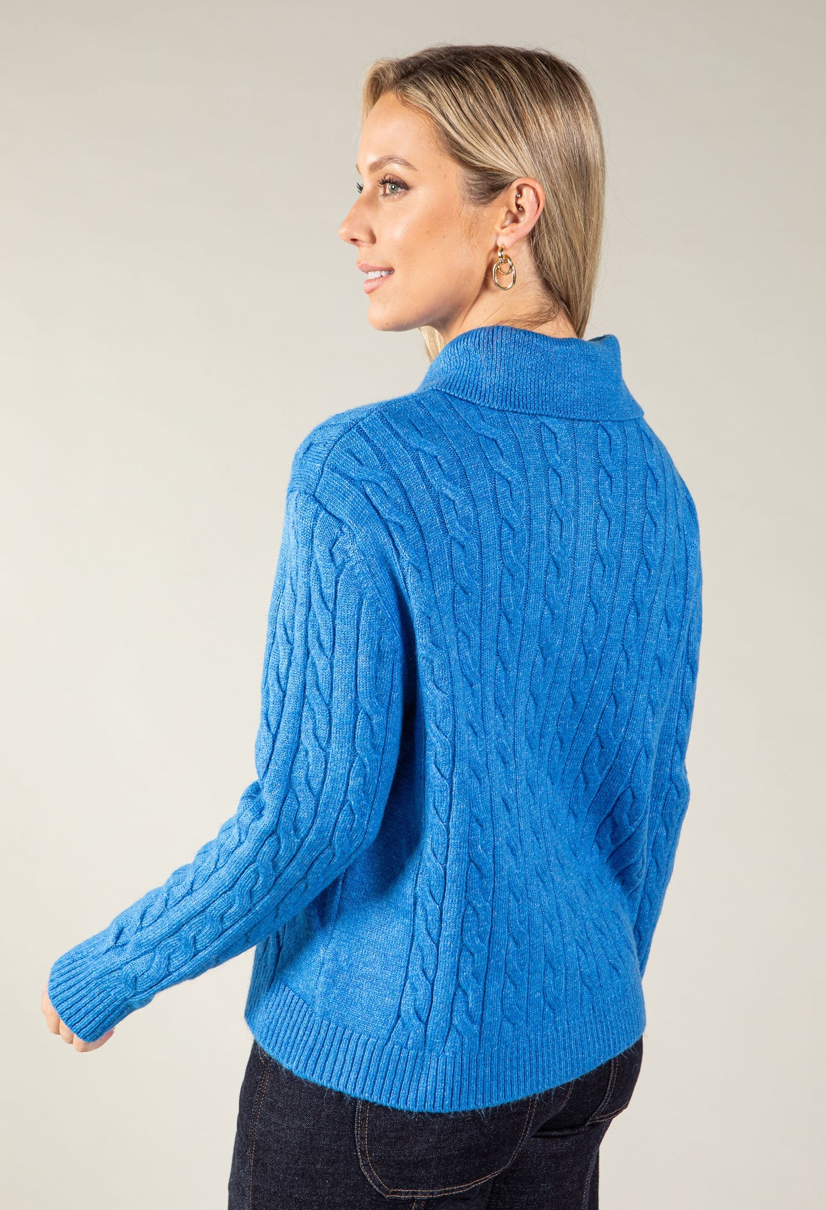 Diana Zip Up Cardigan