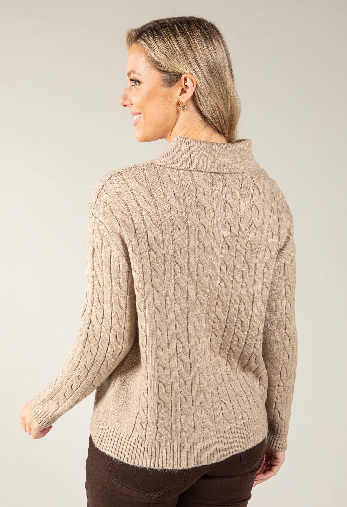 Diana Zip Up Cardigan