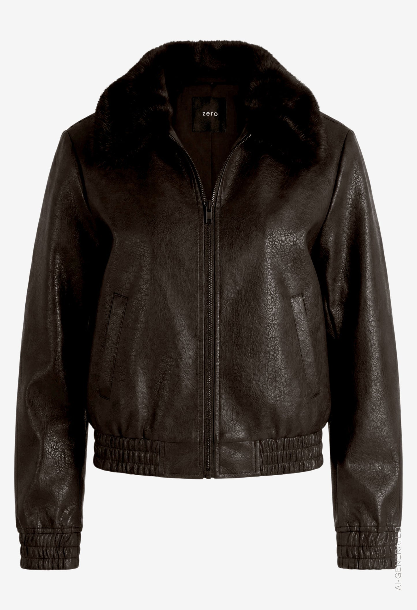 Faux Leather Jacket