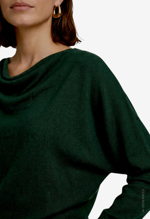 Cowl Neck Knit Jumper