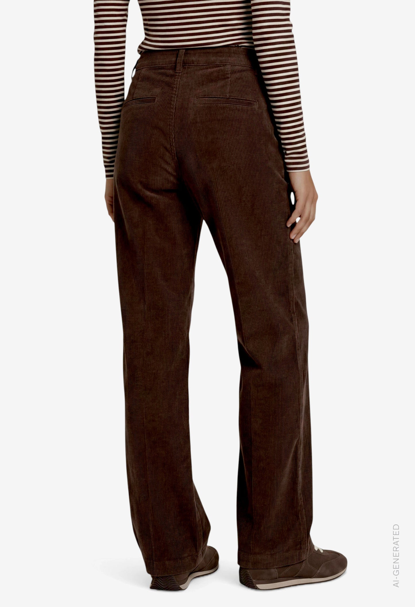 Corduroy Wide Leg Trousers