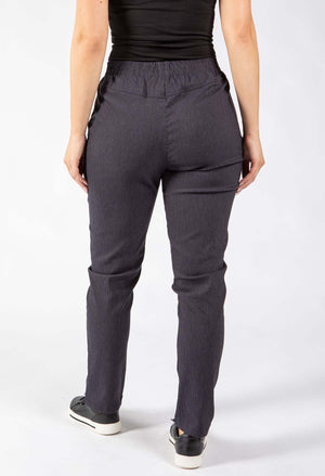 Pinstripe Pull On Trousers