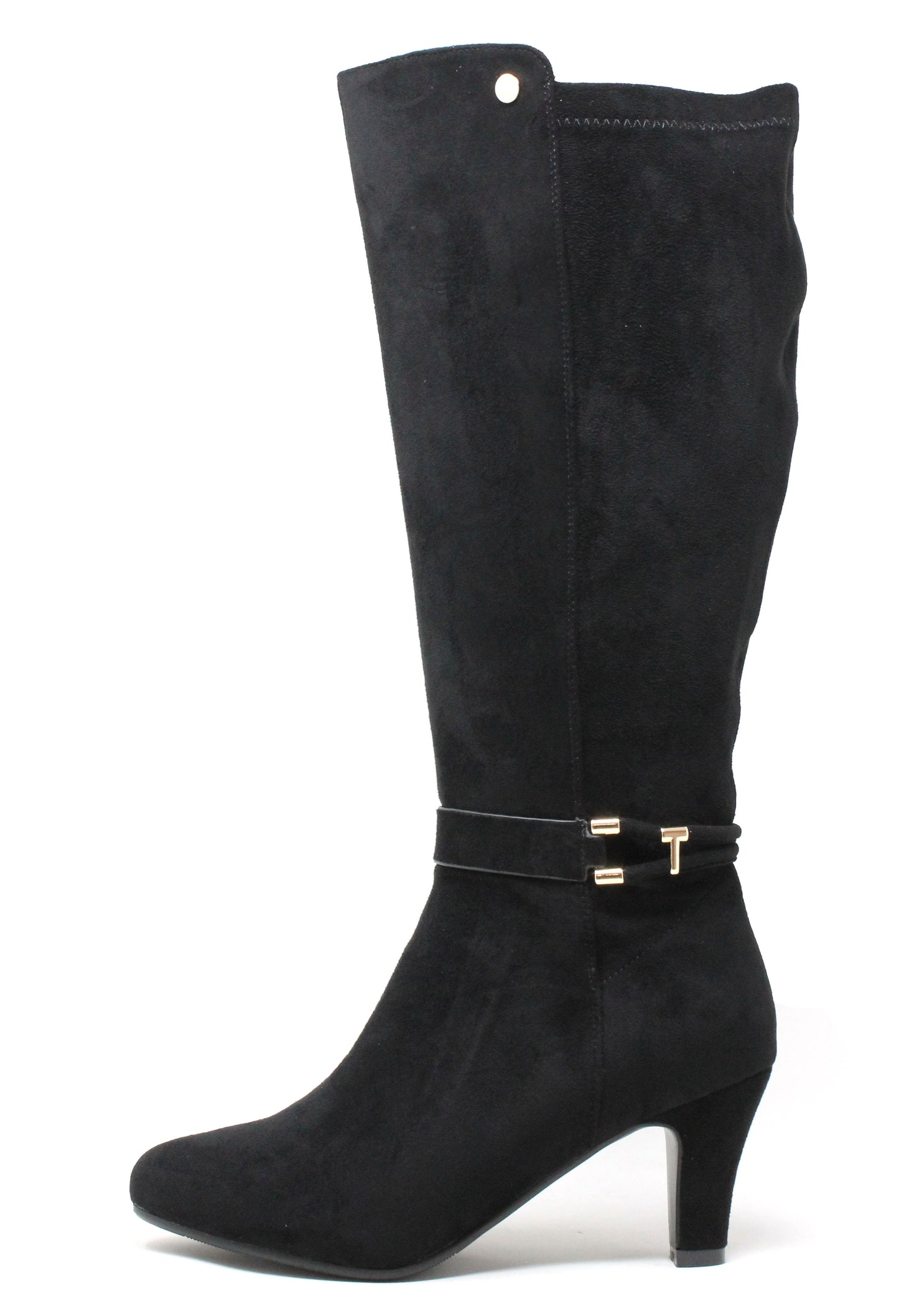 Buckled Knee High Boot