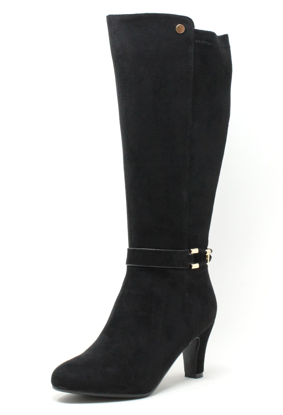 Buckled Knee High Boot