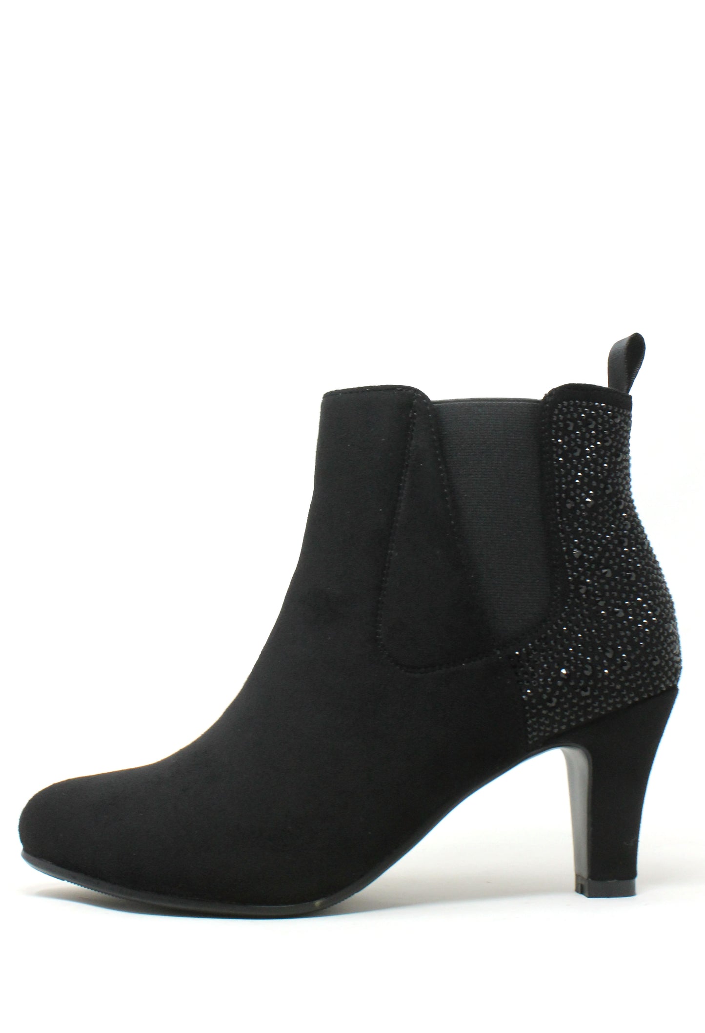 Diamante Heeled Ankle Boot