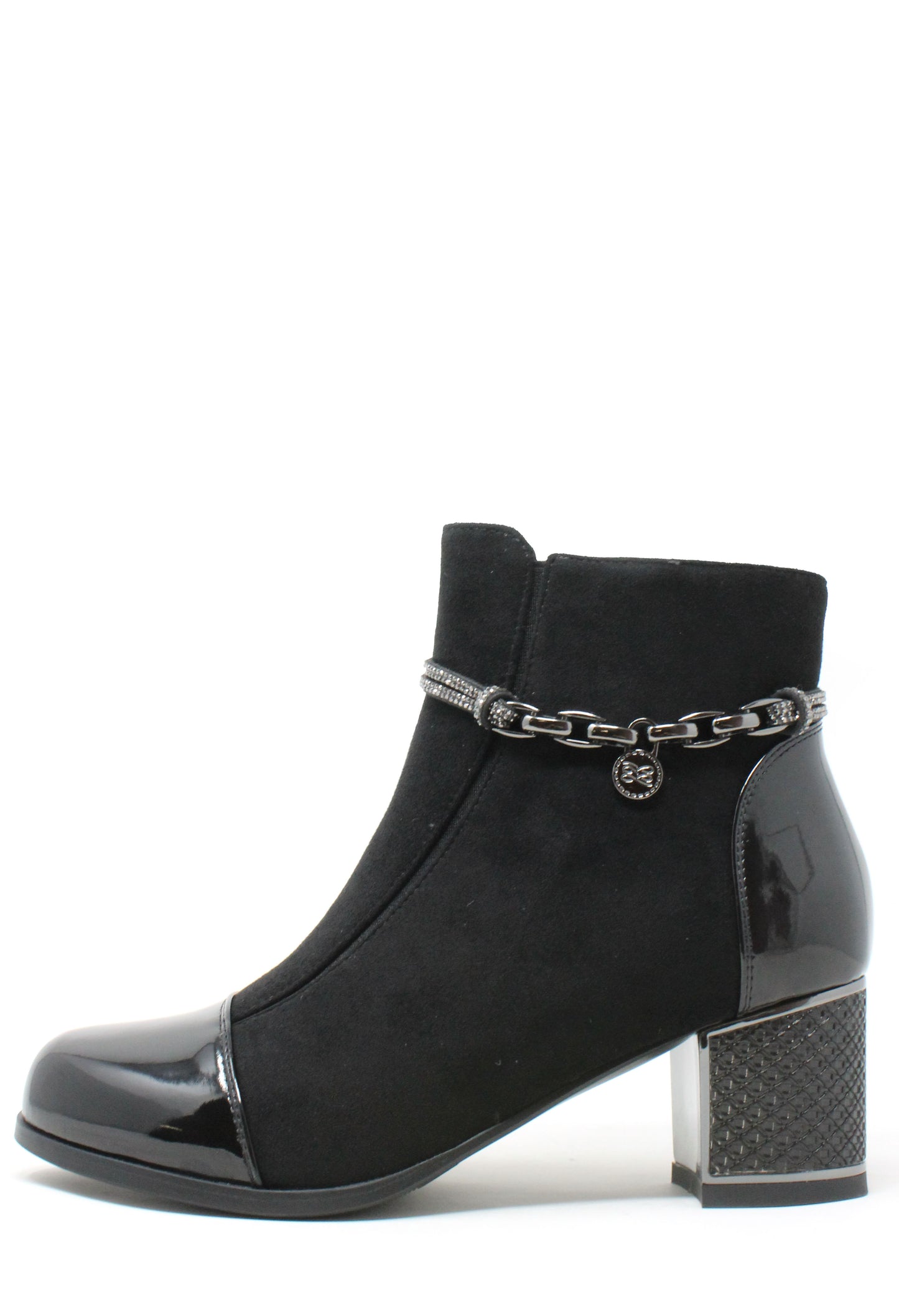 Diamante Strap Ankle Boots
