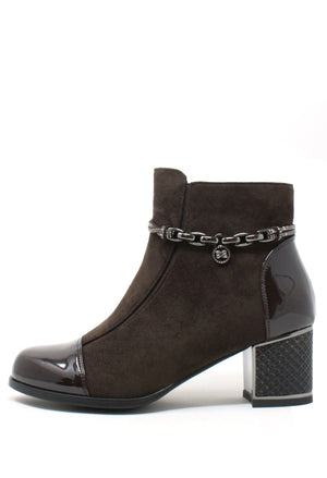 Diamante Strap Ankle Boots