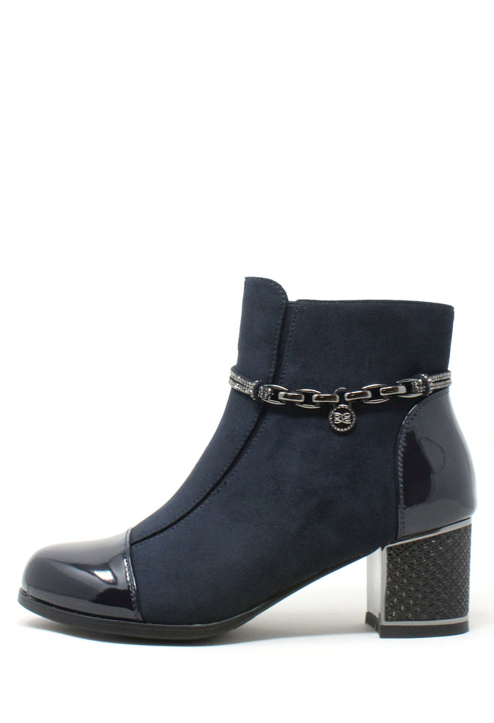 Diamante Strap Ankle Boots