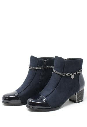 Diamante Strap Ankle Boots