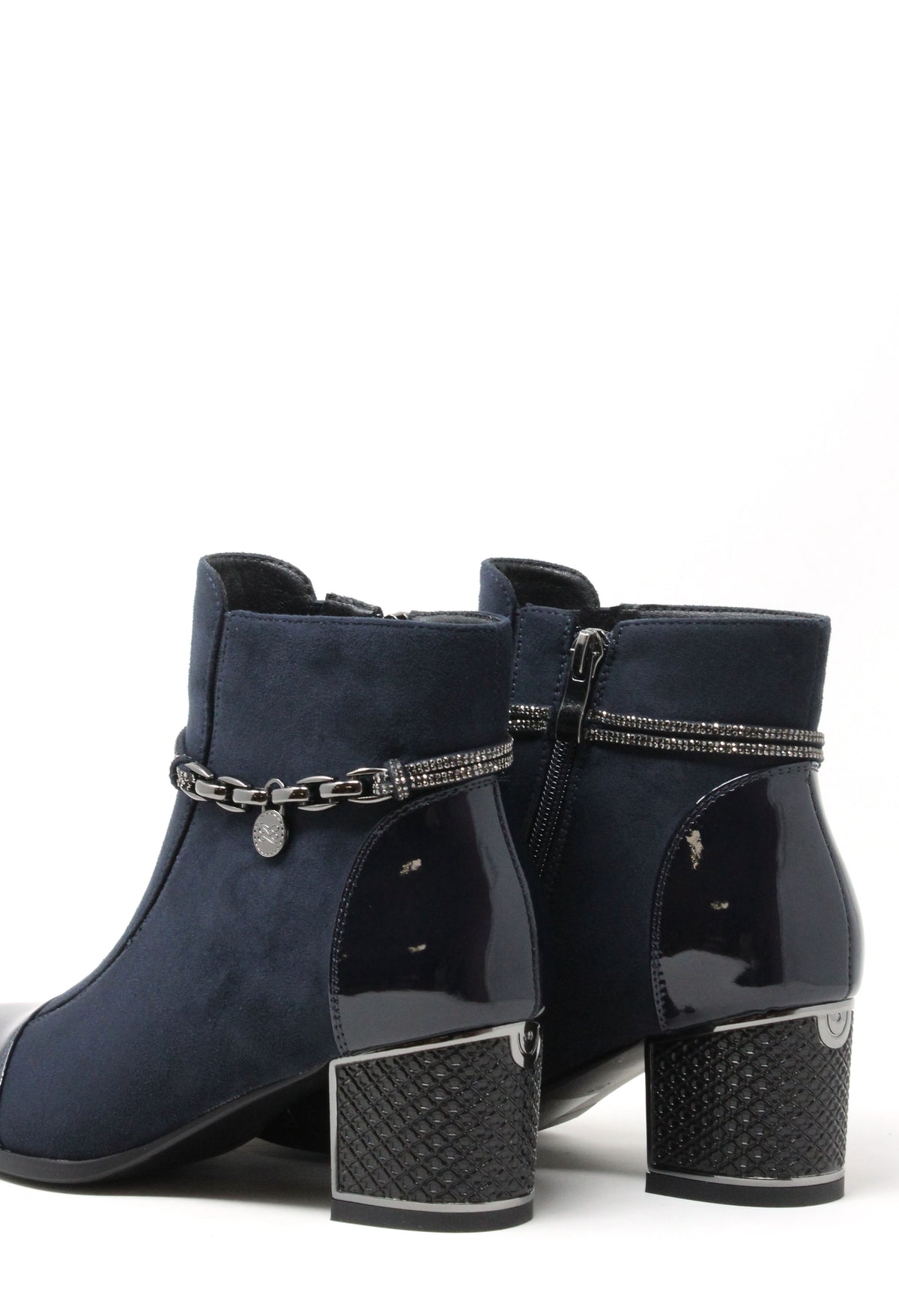 Diamante Strap Ankle Boots