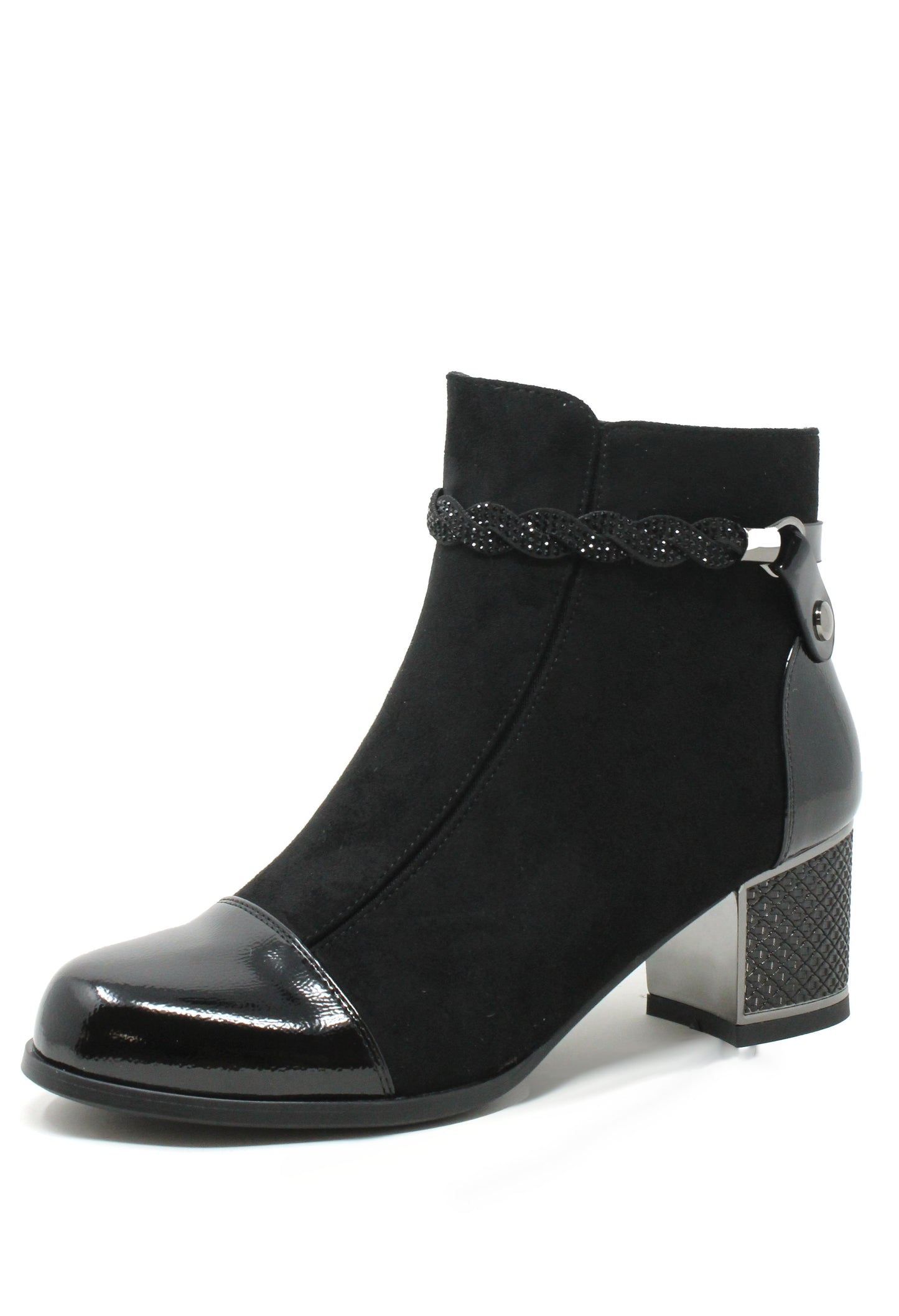 Diamante Twist Ankle Boot