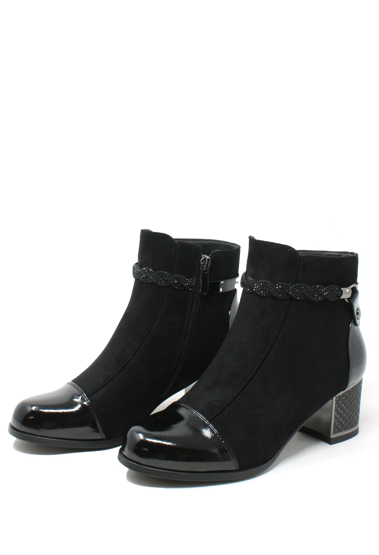 Diamante Twist Ankle Boot